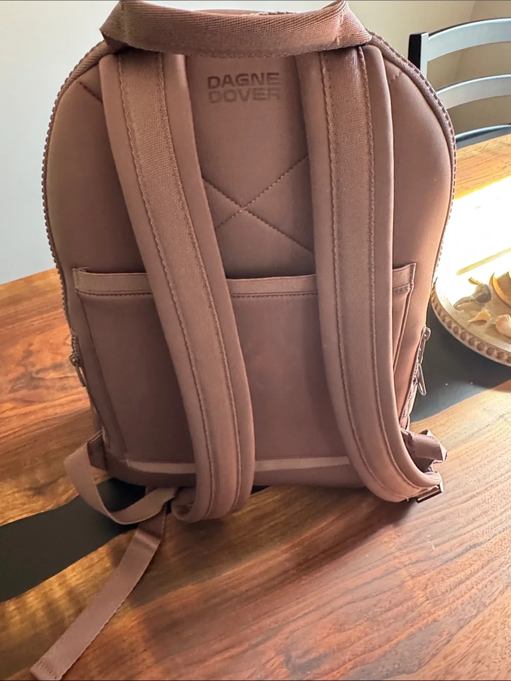 Dagne Dover Taupe Mini Backpack